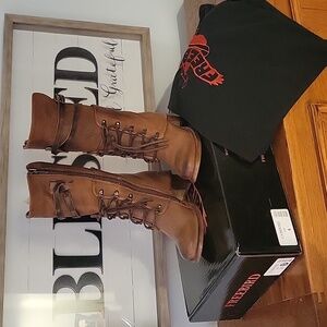 Freebird Caboose Tan boots size 8